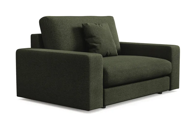 Adelsö by Gynning Stor Djup Fåtölj i Tyg - Grön - Möbler - Fåtölj & stolar - Fåtölj
