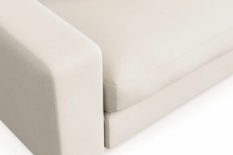 Adelsö by Gynning Stor Djup Fåtölj i Tyg - Ljusbeige - Möbler - Fåtölj & stolar - Fåtölj