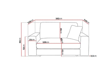 Adelsö by Gynning Stor Djup Fåtölj i Tyg - Ljusgrå - Möbler - Fåtölj & stolar - Fåtölj