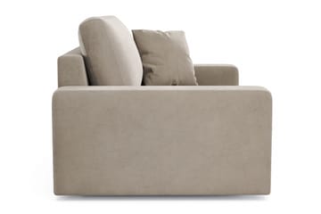 Adelsö by Gynning Stor Djup Sammetsfåtölj - Beige - Möbler - Fåtölj & stolar - Fåtölj