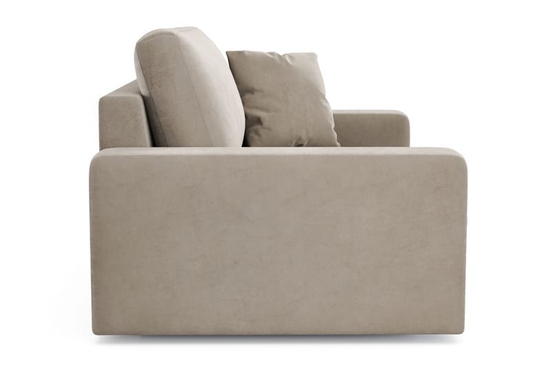 Adelsö by Gynning Stor Djup Sammetsfåtölj - Beige - Möbler - Fåtölj & stolar - Fåtölj