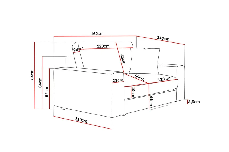 Adelsö by Gynning Stor Djup Sammetsfåtölj - Mörkgrå - Möbler - Fåtölj & stolar - Fåtölj