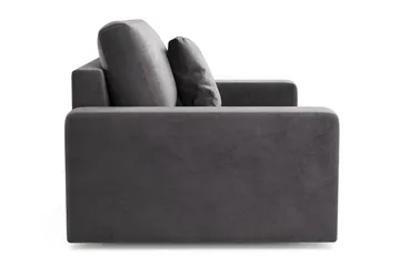 Adelsö by Gynning Stor Djup Sammetsfåtölj - Mörkgrå - Möbler - Fåtölj & stolar - Fåtölj