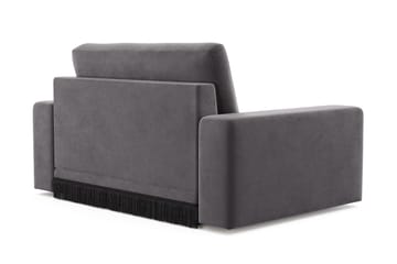 Adelsö by Gynning Stor Djup Sammetsfåtölj - Mörkgrå - Möbler - Fåtölj & stolar - Fåtölj