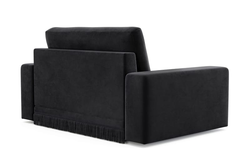 Adelsö by Gynning Stor Djup Sammetsfåtölj - Svart - Möbler - Fåtölj & stolar - Fåtölj
