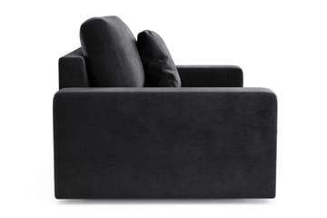 Adelsö by Gynning Stor Djup Sammetsfåtölj - Svart - Möbler - Fåtölj & stolar - Fåtölj