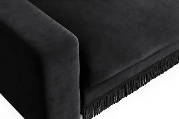 Adelsö by Gynning Stor Djup Sammetsfåtölj - Svart - Möbler - Fåtölj & stolar - Fåtölj