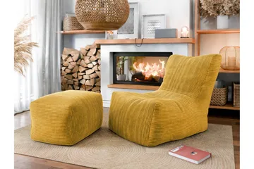 Afridi Fåtöljgrupp - Gul - Möbler - Fåtölj & stolar - Fåtölj - Fåtölj utan armstöd