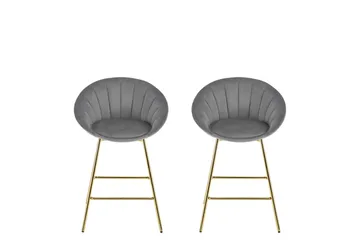 Aikka Barstol 87 cm - Grå - Möbler - Fåtölj & stolar - Barstol & barpall