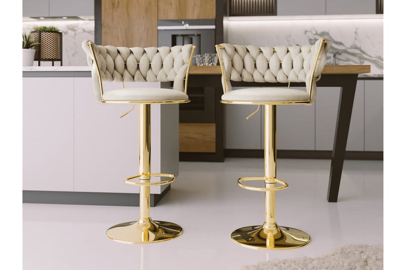 Aikka Barstol 98 cm - Beige - Möbler - Fåtölj & stolar - Barstol & barpall