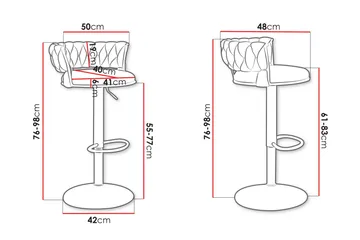 Aikka Barstol 98 cm - Svart - Möbler - Fåtölj & stolar - Barstol & barpall