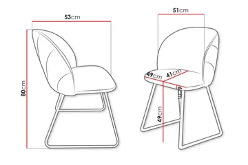 Akitomo Matstol - Grön - Möbler - Fåtölj & stolar - Matstol & köksstol