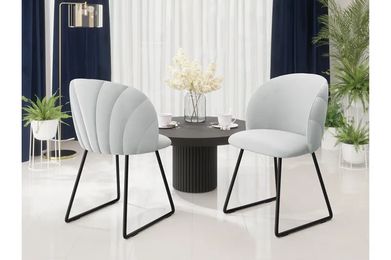 Akitomo Matstol - Ljusgrå - Möbler - Fåtölj & stolar - Matstol & köksstol