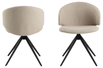 Alrakis Matstol - Beige - Möbler - Fåtölj & stolar - Matstol & köksstol