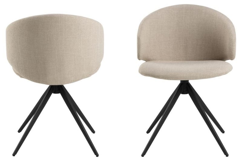 Alrakis Matstol - Beige - Möbler - Fåtölj & stolar - Matstol & köksstol