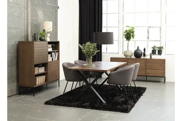 Amena Karmstol - Mörkgrå - Möbler - Fåtölj & stolar - Matstol & köksstol