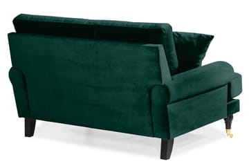 Andrew Loveseat Sammet - Mörkgrön/Mässing - Möbler - Fåtölj & stolar - Fåtölj