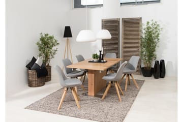 Andros Matstol & köksstol med träben - Grå - Möbler - Fåtölj & stolar - Matstol & köksstol