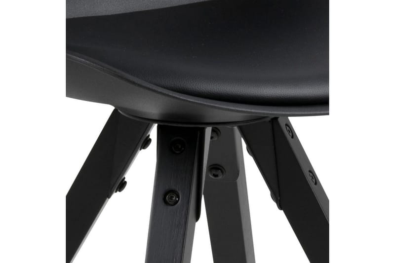 Andros Matstol & köksstol med träben - Svart - Möbler - Fåtölj & stolar - Matstol & köksstol