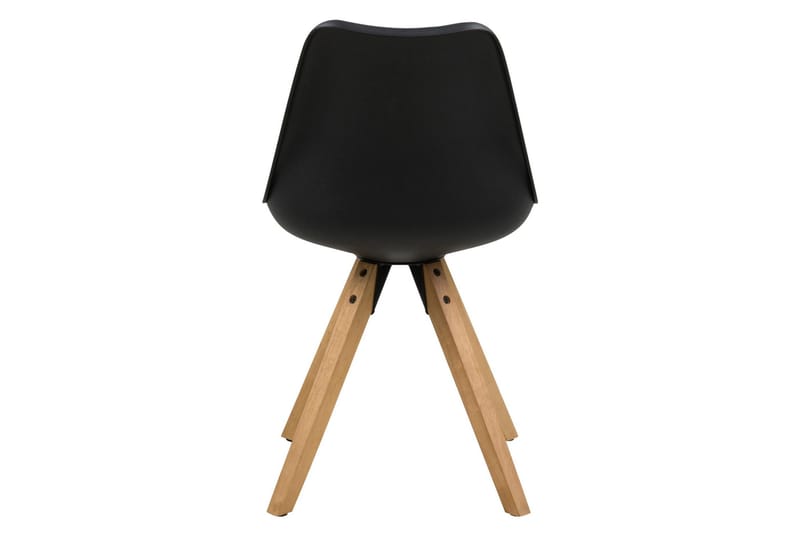 Andros Matstol & köksstol med träben - Svart - Möbler - Fåtölj & stolar - Matstol & köksstol