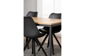 Andros Matstol & köksstol med träben - Svart - Möbler - Fåtölj & stolar - Matstol & köksstol