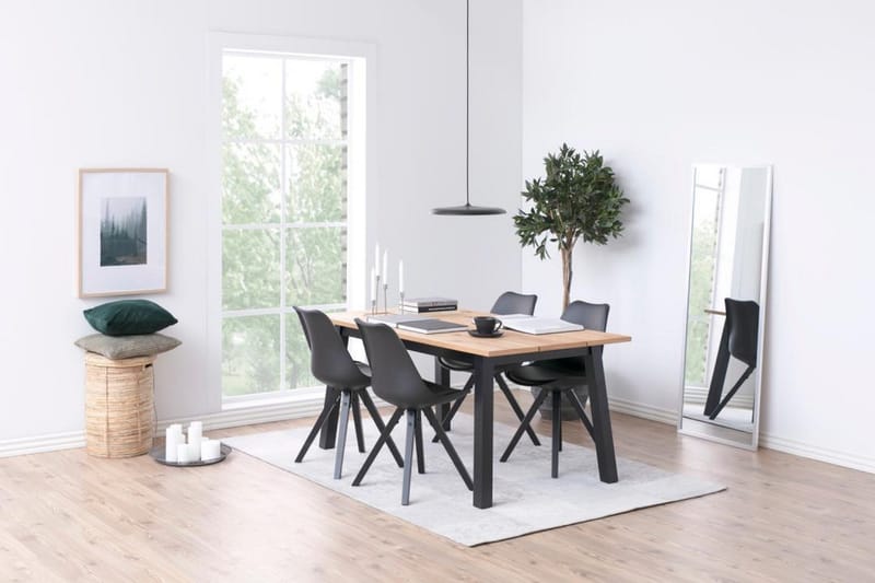 Andros Matstol & köksstol med träben - Svart - Möbler - Fåtölj & stolar - Matstol & köksstol