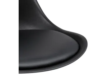 Andros Matstol & köksstol med träben - Svart - Möbler - Fåtölj & stolar - Matstol & köksstol