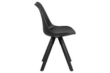 Andros Matstol & köksstol med träben - Svart - Möbler - Fåtölj & stolar - Matstol & köksstol