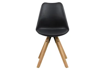 Andros Matstol & köksstol med träben - Svart - Möbler - Fåtölj & stolar - Matstol & köksstol