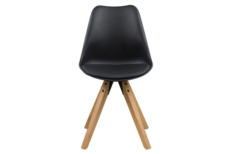 Andros Matstol & köksstol med träben - Svart - Möbler - Fåtölj & stolar - Matstol & köksstol