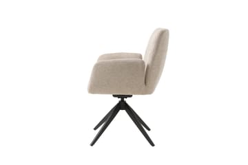 Annabela Karmstol - Beige - Möbler - Fåtölj & stolar - Matstol & köksstol