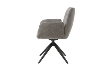 Annabela Karmstol - Grå - Möbler - Fåtölj & stolar - Matstol & köksstol