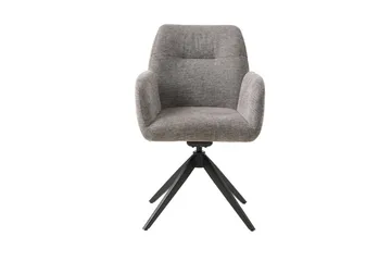 Annabela Karmstol - Grå - Möbler - Fåtölj & stolar - Matstol & köksstol