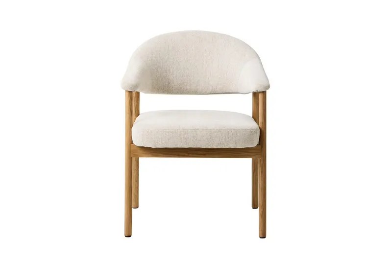 Ansari Karmstol - Beige - Möbler - Fåtölj & stolar - Matstol & köksstol