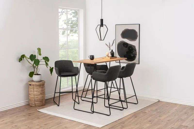 Anthos Barstol 100 cm - Grå - Möbler - Fåtölj & stolar - Barstol & barpall