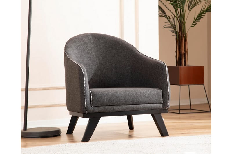 Arioch Fåtölj - Antracit - Möbler - Fåtölj & stolar - Fåtölj