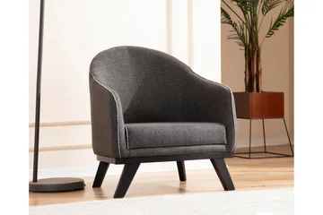 Arioch Fåtölj - Antracit - Möbler - Fåtölj & stolar - Fåtölj