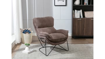 Artemis Fåtölj i tyg - Biscuit - Möbler - Fåtölj & stolar - Fåtölj