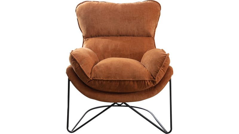Artemis Fåtölj i tyg - Ockra - Möbler - Fåtölj & stolar - Fåtölj