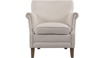 Asolo Fåtölj i tyg - Beige - Möbler - Fåtölj & stolar - Fåtölj