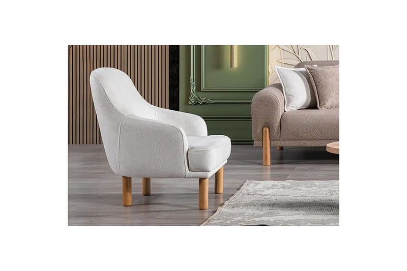 Astran Fåtölj - Krämvit - Möbler - Fåtölj & stolar - Fåtölj