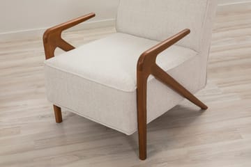 Austen Fåtölj - Creme - Möbler - Fåtölj & stolar - Fåtölj