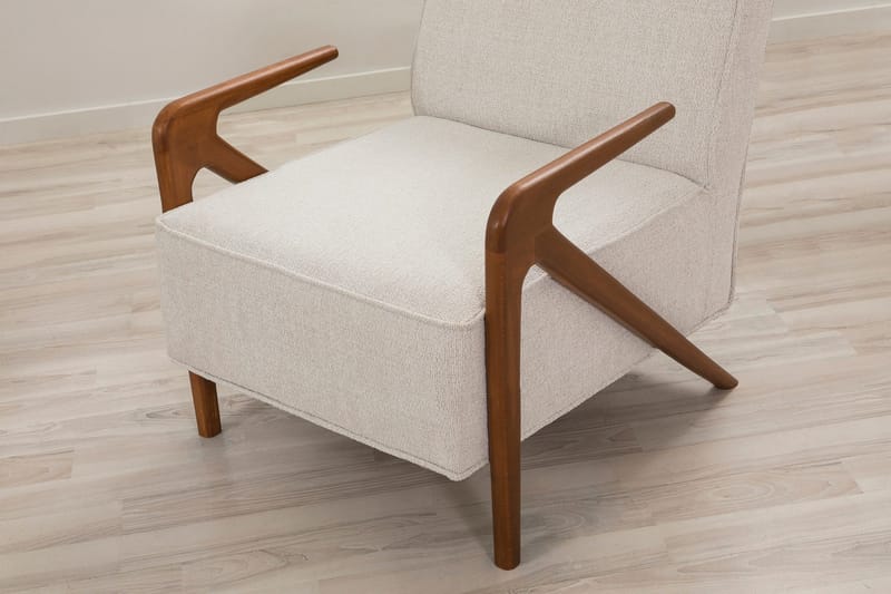 Austen Fåtölj - Creme - Möbler - Fåtölj & stolar - Fåtölj