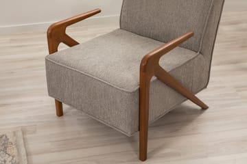 Austen Fåtölj - Grå - Möbler - Fåtölj & stolar - Fåtölj