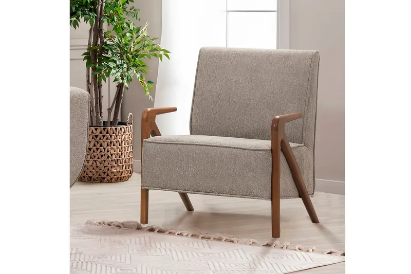 Austen Fåtölj - Grå - Möbler - Fåtölj & stolar - Fåtölj