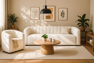 Avadala Fåtölj - Beige - Möbler - Fåtölj & stolar - Fåtölj
