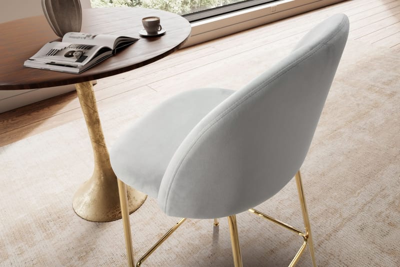 Babbi Barstol 102 cm - Ljusgrå - Möbler - Fåtölj & stolar - Barstol & barpall