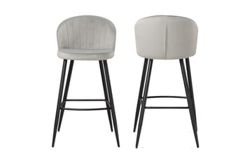Babby Barstol 103 cm - Ljusgrå - Möbler - Fåtölj & stolar - Barstol & barpall