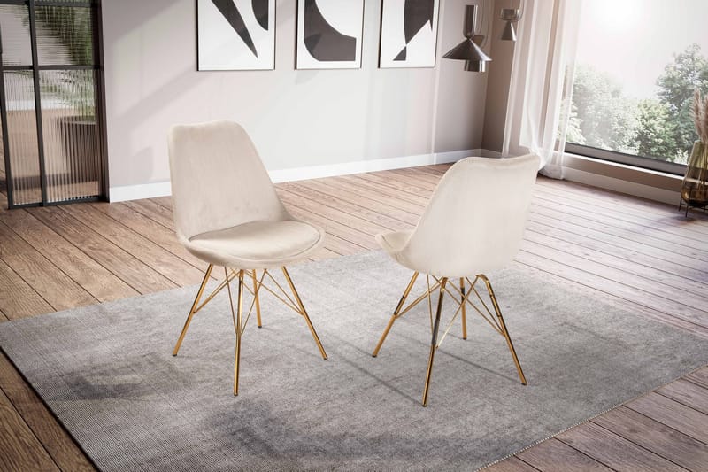 Badoni Karmstol - Beige - Möbler - Fåtölj & stolar - Matstol & köksstol