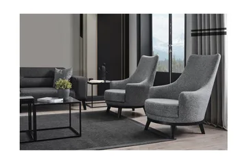 Banjo Fåtölj - Ljusgrå - Möbler - Fåtölj & stolar - Fåtölj